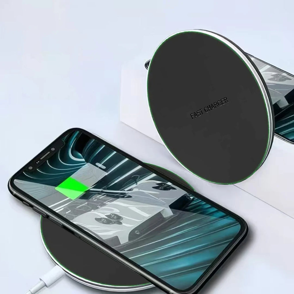 Disc wireless charging pad, up to 30W, image 5 of 6