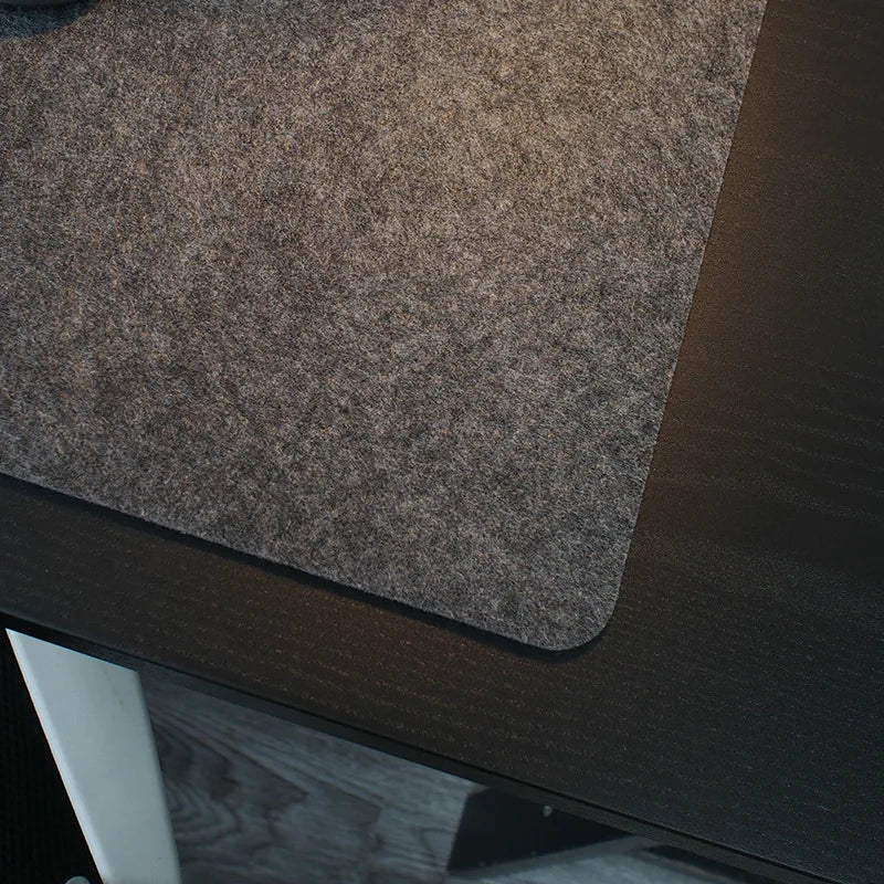Calm wool felt desk mat, 60 × 30 cm, image 5 of 6