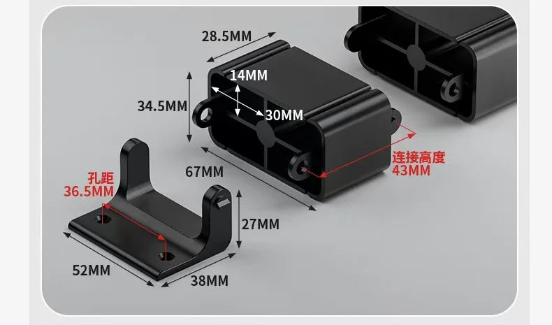 Spine under-desk cable management system, image 4 of 6