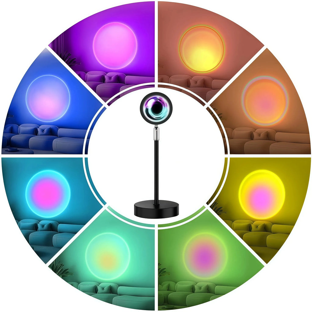 Sunset Projection Lamp with remote, image 3 of 6