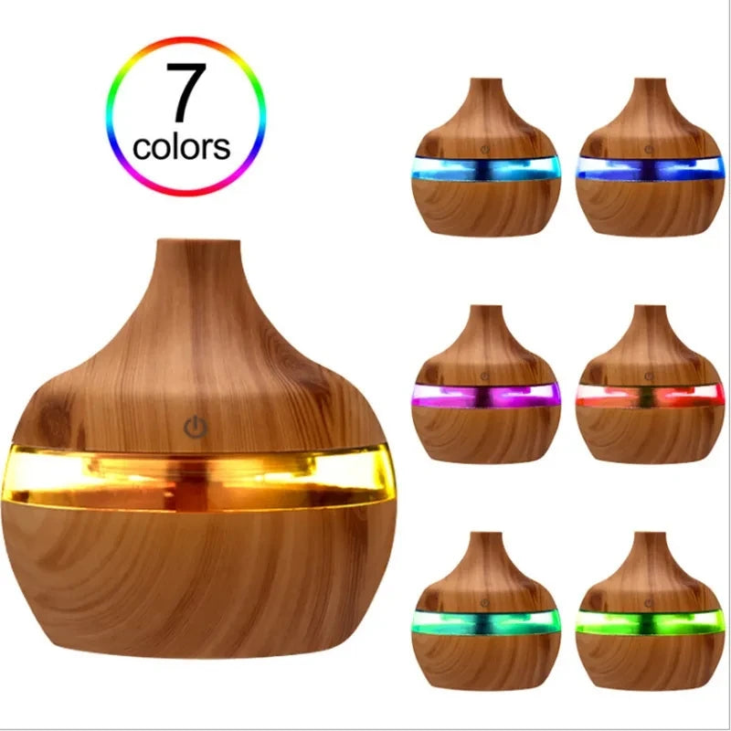 Grove wood-grain aroma diffuser, image 1 of 6