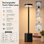 Orb cordless touch table lamp, image 6 of 6