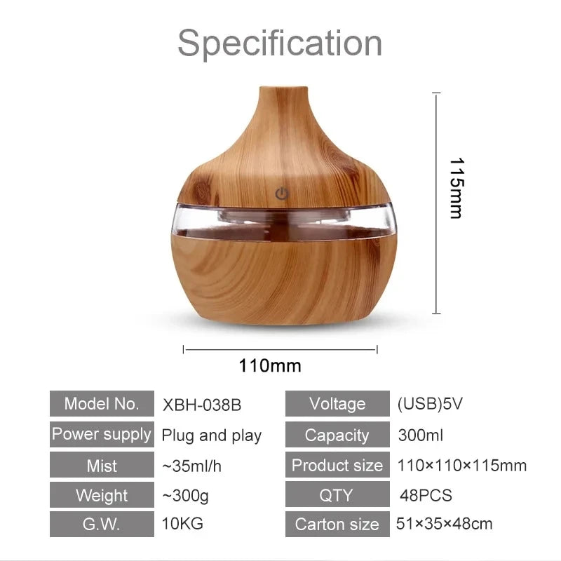 Grove wood-grain aroma diffuser, image 5 of 6