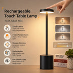 Orb cordless touch table lamp, image 1 of 6