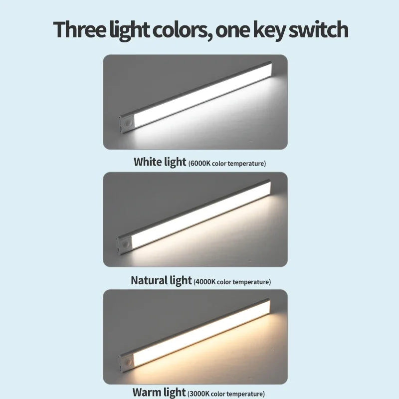 Glide rechargeable motion sensor cabinet light, image 3 of 6